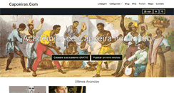 Desktop Screenshot of capoeiras.com